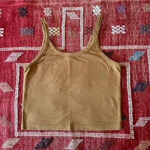 ARQ Crop Tank - Toffee - M